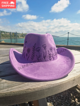 Load image into Gallery viewer, Watermarked - Stetson -floral design- Free delivery (Copy)