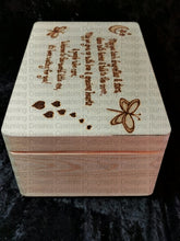 Load image into Gallery viewer, Large Rectangle Box - Dragonflies And Stars Design Personalised Free