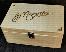 Load image into Gallery viewer, Large Rectangle Box - Memories Design Personalised Free