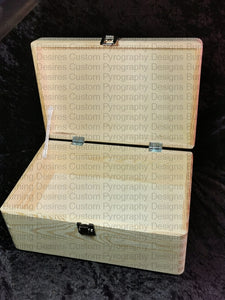 Large Rectangle Box - Wedding Verse Design Personalised Free Box