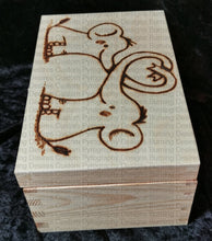 Load image into Gallery viewer, Medium Rectangle Box - Elephants Heart Trunk Design Personalised Free Box