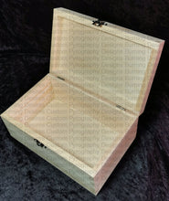 Load image into Gallery viewer, Medium Rectangle Box - Skull And Cross Bones Design Personalised Free Box