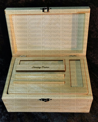Medium Rectangle Box - Smoking / Rolling Box Personalised Free Box