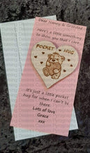 Load image into Gallery viewer, Pocket Hug Personalised Free