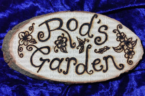 Wood Slice Signs And Plaques