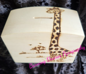 Money box Giraffe design