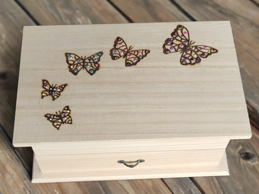 Jewellery box Butterfly Design