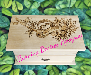 Jewellery Box Sloth Design