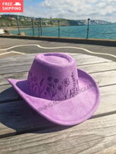 Load image into Gallery viewer, Watermarked - Stetson -floral design- Free delivery (Copy)

