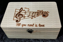 Load image into Gallery viewer, Handled Rectangle Box - All You Need Is Love Design Personalised Free Box
