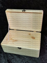 Load image into Gallery viewer, Handled Rectangle Box - Christening / Teddy Design Personalised Free Box
