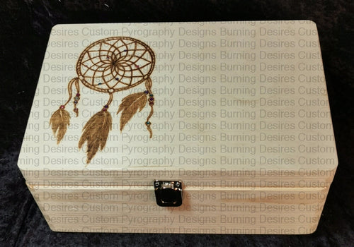 Large Rectangle Box - Dreamcatcher Design Personalised Free Box