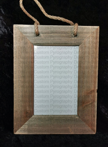 Photo Frame Hanging Portrait - Personalised Free Photo Frame